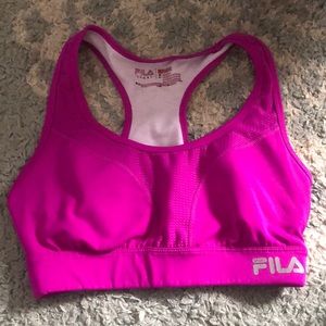 Got it from Fila, size small, meant for running.